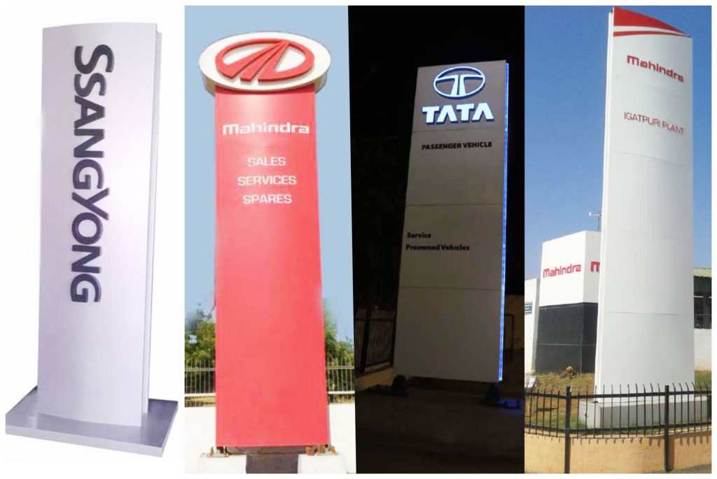 Pylon/Totem Signage: Maximizing Roadside Visibility for Brands