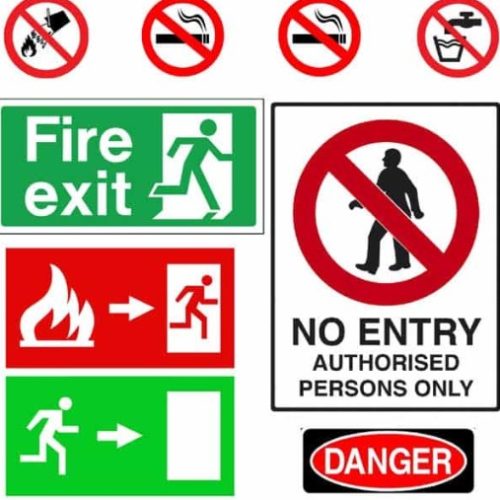 Mandatory Signage